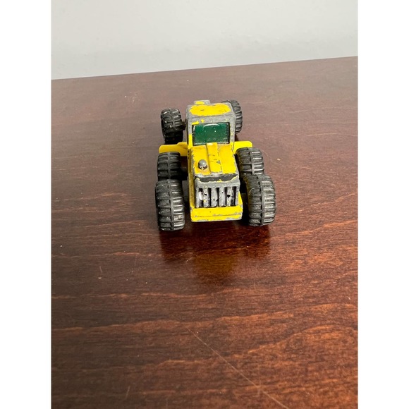 Vintage Tonka yellow and black toy tractor - Picture 5 of 7